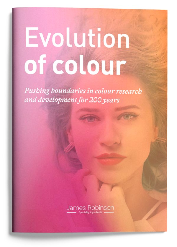 Discover the evolution of colour with James Robinson Speciality Ingredients